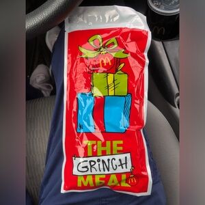 McDonald's Grinch Meal Socks